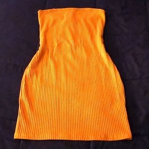 Burnt orange Urban Outfitters dress